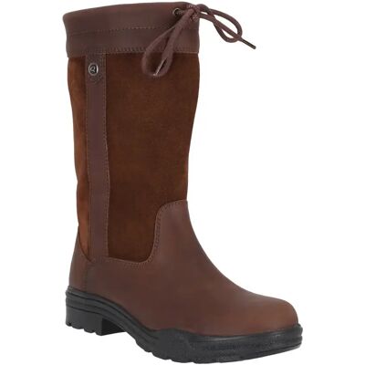 Bottes de pluie QHP Rylin Marron - Publicité Bottes de pluie QHP Rylin Marron - Publicité