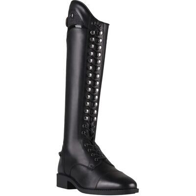 Bottes d'équitation enfant QHP Hailey Noir - Publicité Bottes d'équitation enfant QHP Hailey Noir - Publicité