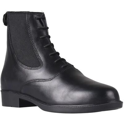 Bottes d'équitation pour enfants QHP Tulsa - Cuir Durable, Faciles à Mettre, Semelle pour l'Équitation - Publicité Bottes d'équitation pour enfants QHP Tulsa - Cuir Durable, Faciles à Mettre, Semelle pour l'Équitation - Publicité