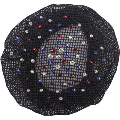 Résille pour chignon QHP Rhinestone Noir - Publicité Résille pour chignon QHP Rhinestone Noir - Publicité