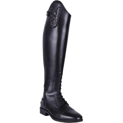 QHP Bottes d'équitation larges Sasha Noir - Publicité QHP Bottes d'équitation larges Sasha Noir - Publicité