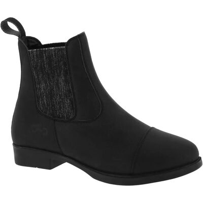 Bottines synthétiques enfant Riding World Glitter Noir - Publicité Bottines synthétiques enfant Riding World Glitter Noir - Publicité