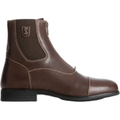 Bottines zip avant Tredstep Donatello Paddock Marron - Publicité Bottines zip avant Tredstep Donatello Paddock Marron - Publicité