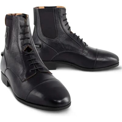 Bottines à lacets et zip arrière Tredstep Medici II Paddock Noir - Publicité Bottines à lacets et zip arrière Tredstep Medici II Paddock Noir - Publicité