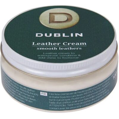Crème chaussure cuir Dublin Blanc - Publicité Crème chaussure cuir Dublin Blanc - Publicité