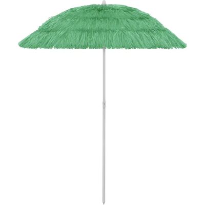 Parasol de plage Hawaii vert 180 cm vidaXL - Parasol de plage - Publicité Parasol de plage Hawaii vert 180 cm vidaXL - Parasol de plage - Publicité