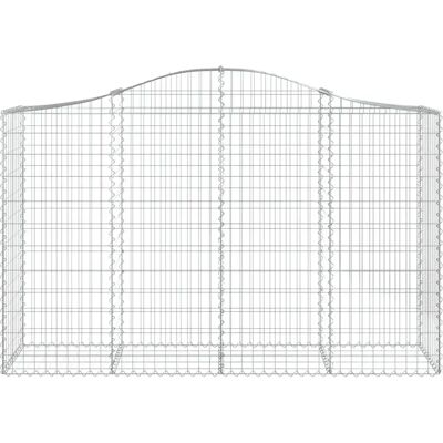 VIDAXL Paniers à Gabions pour Jardin - 50 Cages en Fer Arqué - Publicité VIDAXL Paniers à Gabions pour Jardin - 50 Cages en Fer Arqué - Publicité