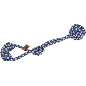 Jouet pour chien en corde traction Zolux Flower Bleu - Publicité Jouet pour chien en corde traction Zolux Flower Bleu - Publicité