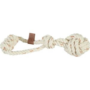 Jouet pour chien en corde traction Zolux Leather Touch Blanc - Publicité Jouet pour chien en corde traction Zolux Leather Touch Blanc - Publicité