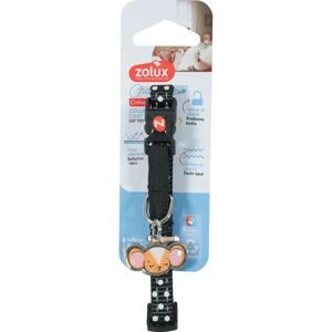 Collier pour chat réglable Zolux Noir - Publicité Collier pour chat réglable Zolux Noir - Publicité