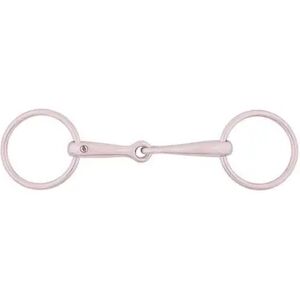 Mors simple pour poney massif inox BR Equitation Beige - Publicité Mors simple pour poney massif inox BR Equitation Beige - Publicité