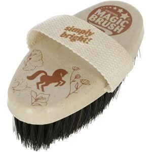 Brosse douce Kerbl WaterLily 17x8cm Beige - Publicité Brosse douce Kerbl WaterLily 17x8cm Beige - Publicité