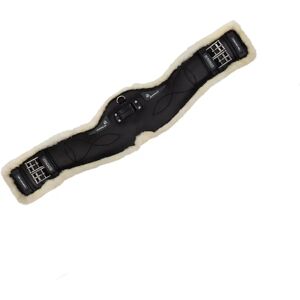 Sangle de dressage d'équitation classique en peau de mouton Acavallo Noir - Publicité Sangle de dressage d'équitation classique en peau de mouton Acavallo Noir - Publicité
