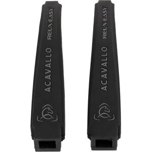 Bras en silicone pour étriers Acavallo Rel-x Easy Noir - Publicité Bras en silicone pour étriers Acavallo Rel-x Easy Noir - Publicité