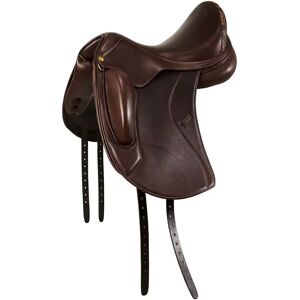 Selle de dressage pour cheval Acavallo Leonardo Marron - Publicité Selle de dressage pour cheval Acavallo Leonardo Marron - Publicité