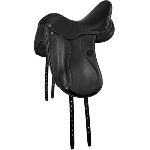 Selle de dressage pour cheval avec taquets longs Acavallo Mantegna Noir - Publicité Selle de dressage pour cheval avec taquets longs Acavallo Mantegna Noir - Publicité