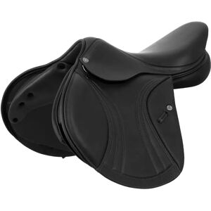 Selle pour cheval en kevlar-carbone confort Acavallo Kc Race 2.6 Con Arcione Noir - Publicité Selle pour cheval en kevlar-carbone confort Acavallo Kc Race 2.6 Con Arcione Noir - Publicité