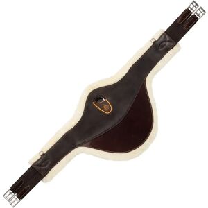 Sangle bavette d'équitation en cuir avec doublure Acavallo Studguard Removable Ecowool Lining Marron - Publicité Sangle bavette d'équitation en cuir avec doublure Acavallo Studguard Removable Ecowool Lining Marron - Publicité