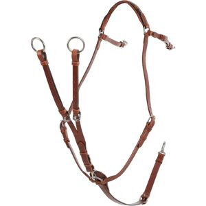 Collier de chasse pour cheval Acavallo Marron - Publicité Collier de chasse pour cheval Acavallo Marron - Publicité