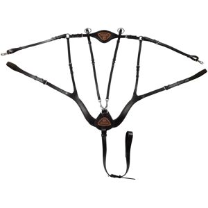 Collier de chasse pour cheval en cuir à 5 points Acavallo Anatomical Marron - Publicité Collier de chasse pour cheval en cuir à 5 points Acavallo Anatomical Marron - Publicité