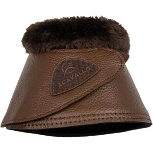 Cloches pour cheval avec fourrure et fermeture velcro Acavallo Marron - Publicité Cloches pour cheval avec fourrure et fermeture velcro Acavallo Marron - Publicité