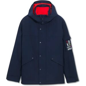 Parka courte à capuche Aigle Bleu - Publicité Parka courte à capuche Aigle Bleu - Publicité