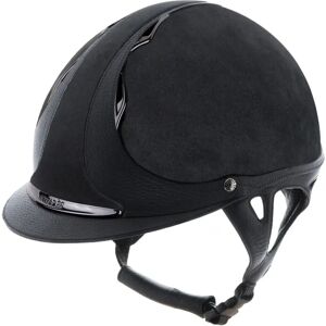 Casque d'équitation en cuir avec harnais Antarès Hunter Noir - Publicité Casque d'équitation en cuir avec harnais Antarès Hunter Noir - Publicité