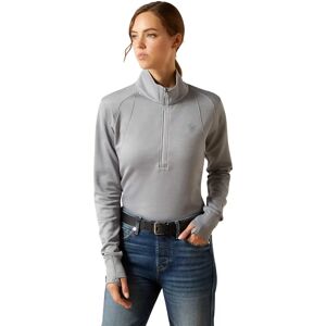 Polaire 1/2 Zip femme Ariat Team EQ Gris - Publicité Polaire 1/2 Zip femme Ariat Team EQ Gris - Publicité