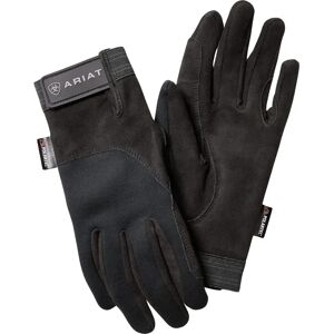 Gants d'équitation isolantes Ariat Tek Grip Noir - Publicité Gants d'équitation isolantes Ariat Tek Grip Noir - Publicité