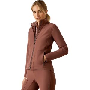 Sweatshirt full zip femme Ariat Boreas Marron - Publicité Sweatshirt full zip femme Ariat Boreas Marron - Publicité