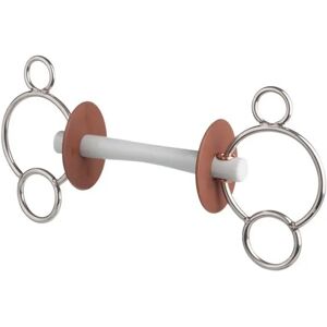 Mors BERIS 120 mm à 3 anneaux - Confort et douceur - Publicité Mors BERIS 120 mm à 3 anneaux - Confort et douceur - Publicité