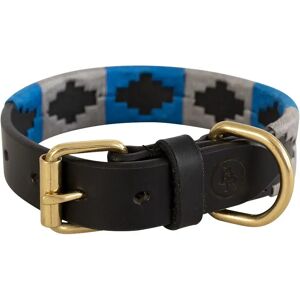 Collier pour chien cuir BR Equitation Bleu - Publicité Collier pour chien cuir BR Equitation Bleu - Publicité