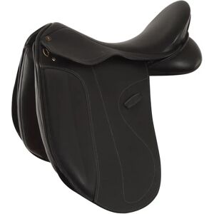 Selle de dressage pour cheval en cuir BR Equitation Monteverdi Noir - Publicité Selle de dressage pour cheval en cuir BR Equitation Monteverdi Noir - Publicité