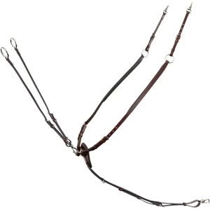 Collier de chasse pour cheval BR Equitation Corsham Marron - Publicité Collier de chasse pour cheval BR Equitation Corsham Marron - Publicité