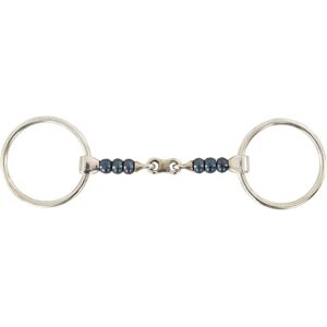 Mors double brisures pour cheval BR Equitation Sweet Iron Cherry Roller Argenté - Publicité Mors double brisures pour cheval BR Equitation Sweet Iron Cherry Roller Argenté - Publicité
