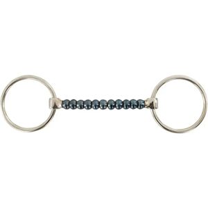Mors droit pour cheval BR Equitation Equitation Sweet Iron Cherry Roller Argenté - Publicité Mors droit pour cheval BR Equitation Equitation Sweet Iron Cherry Roller Argenté - Publicité