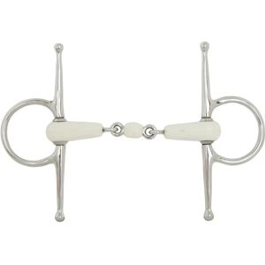 Mors à aiguille pour cheval double brisure combiné BR Equitation Argenté - Publicité Mors à aiguille pour cheval double brisure combiné BR Equitation Argenté - Publicité
