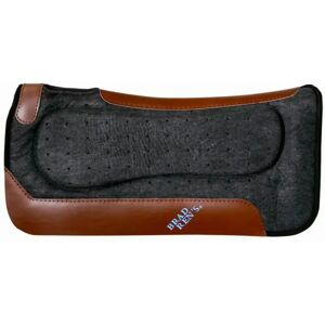 Tapis de selle pour cheval à aisance respiratoire Brad Ren's Noir - Publicité Tapis de selle pour cheval à aisance respiratoire Brad Ren's Noir - Publicité