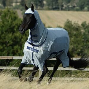 Couverture anti-mouches pour cheval Bucas Sweet-itch Gris - Publicité Couverture anti-mouches pour cheval Bucas Sweet-itch Gris - Publicité