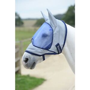 Masque anti-mouches et oreille pour cheval Bucas Buzz-Off Deluxe Bleu - Publicité Masque anti-mouches et oreille pour cheval Bucas Buzz-Off Deluxe Bleu - Publicité