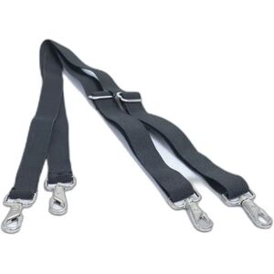 Sursangle entièrement élastique Bucas Legstraps F/S Deluxe Noir - Publicité Sursangle entièrement élastique Bucas Legstraps F/S Deluxe Noir - Publicité