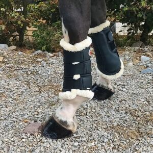 Bandes de repos pour cheval Bucas Brushing Noir - Publicité Bandes de repos pour cheval Bucas Brushing Noir - Publicité