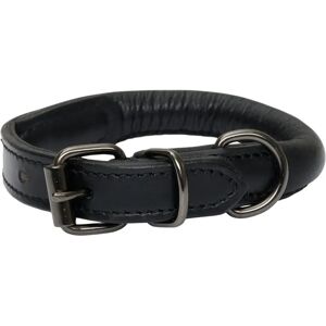 Collier pour chien cuir Catago Noir - Publicité Collier pour chien cuir Catago Noir - Publicité