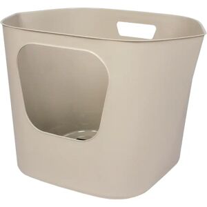 Litière pour chat toilette ouvert D&D Home Dean Gris - Publicité Litière pour chat toilette ouvert D&D Home Dean Gris - Publicité