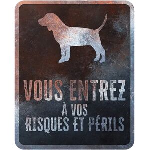 D&D Panneau d'avertissement Beagle - Signal d'alerte - Publicité D&D Panneau d'avertissement Beagle - Signal d'alerte - Publicité