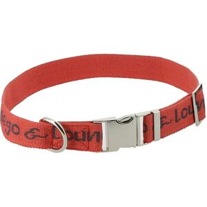 Collier pour chien en nylon Diego & Louna Rouge - Publicité Collier pour chien en nylon Diego & Louna Rouge - Publicité