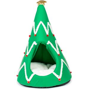 Abri pour chat sapin de noël Duvoplus X-Mas Multicolore - Publicité Abri pour chat sapin de noël Duvoplus X-Mas Multicolore - Publicité
