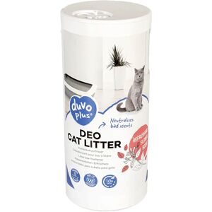 Désodorisant pour litière pour chat Duvoplus Blanc - Publicité Désodorisant pour litière pour chat Duvoplus Blanc - Publicité
