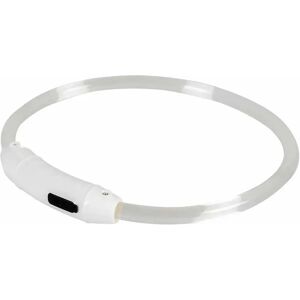 Collier pour chien lumineux Duvoplus Blanc - Publicité Collier pour chien lumineux Duvoplus Blanc - Publicité