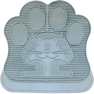 Tapis pour litière en caoutchouc Duvoplus Gris - Publicité Tapis pour litière en caoutchouc Duvoplus Gris - Publicité